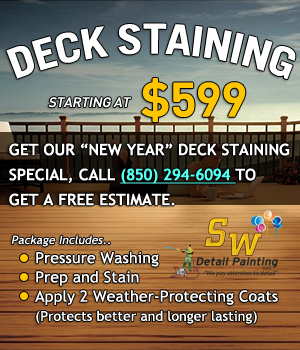 SW Deck Staining Special in Tallahassee, FL